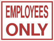 Employees only